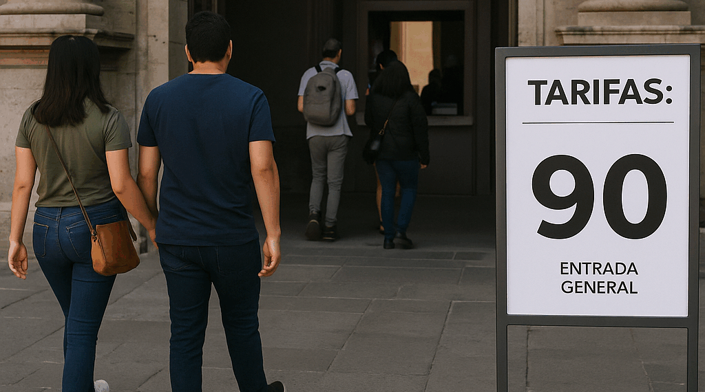 Aumentan precio de los museos en México por nuevos impuestos