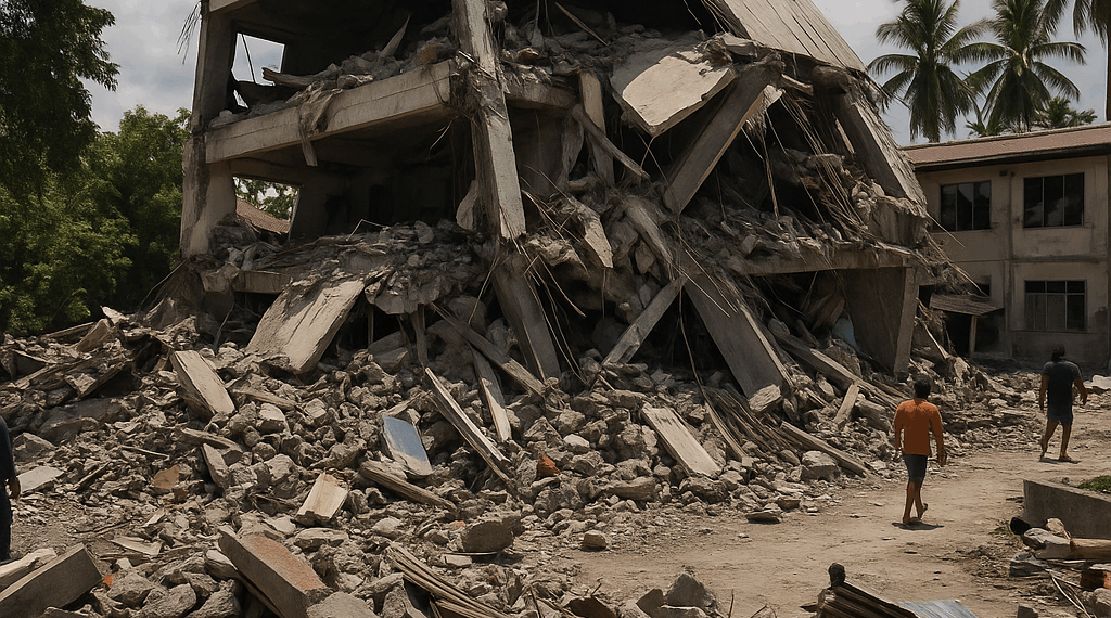 Un terremoto de 6,9 grados en Filipinas deja más de 20 muertos y decenas de heridos