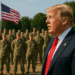 Trump dogmatiza al ejército de su país
