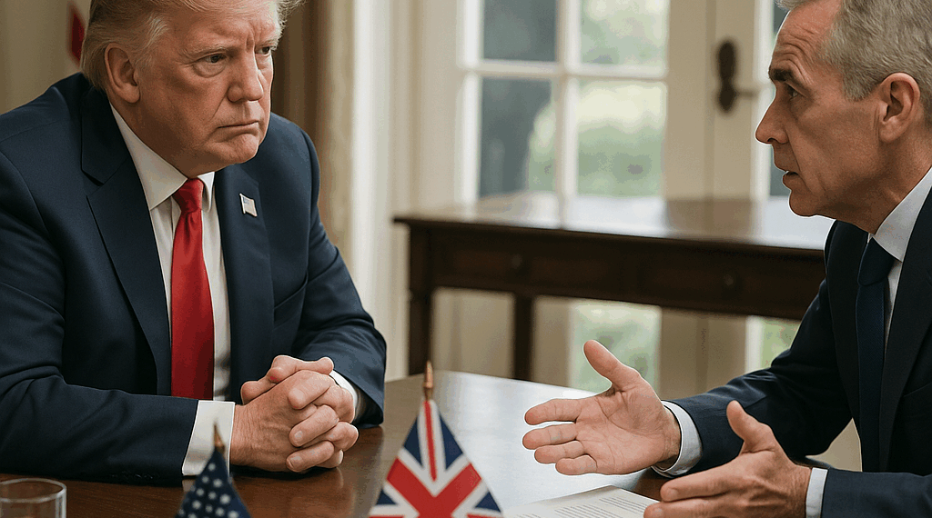 Trump y Carney discuten sobre acuerdos comerciales en medio de las tensiones entre EE.UU. y Canadá