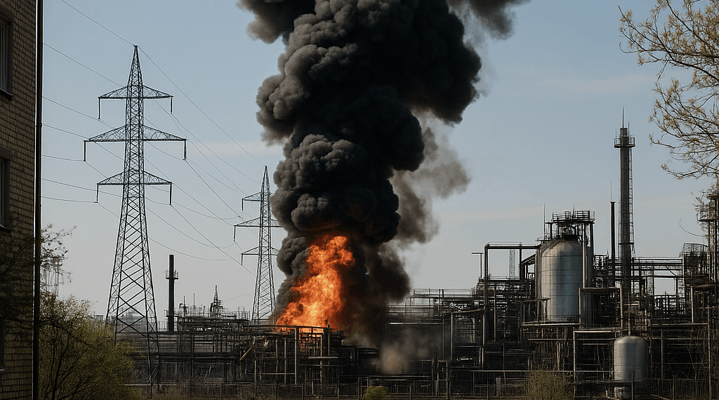 Ucrania denuncia ataques con drones contra una fábrica de municiones, una terminal petrolífera y un depósito de armas rusos