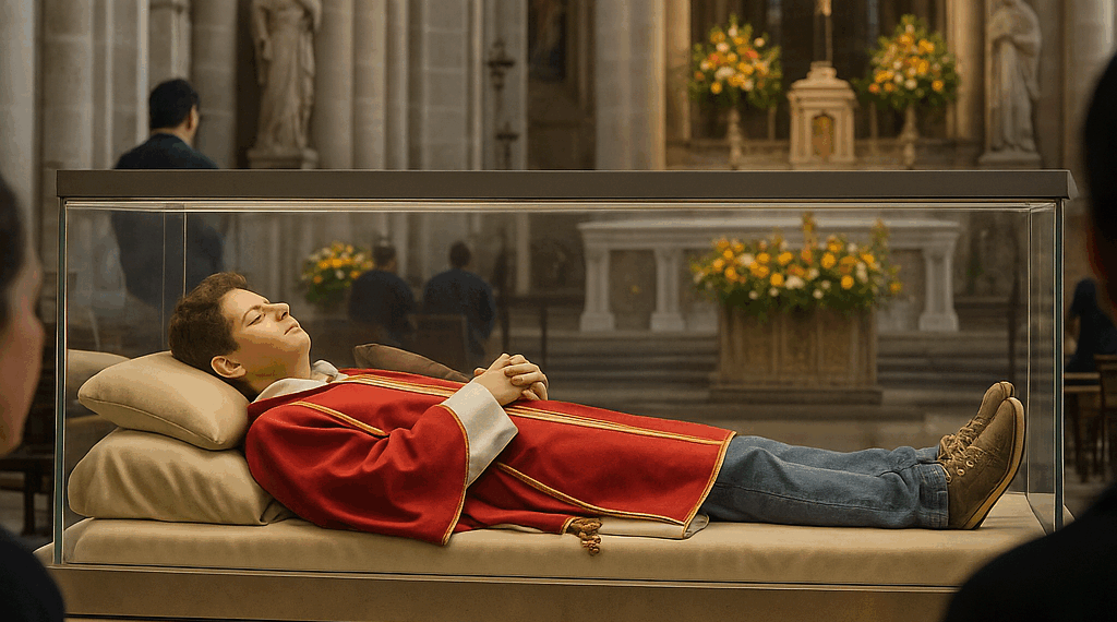 Horarios, fechas y lugar para ver la reliquia de San Carlo Acutis, el santo Millenial, en México