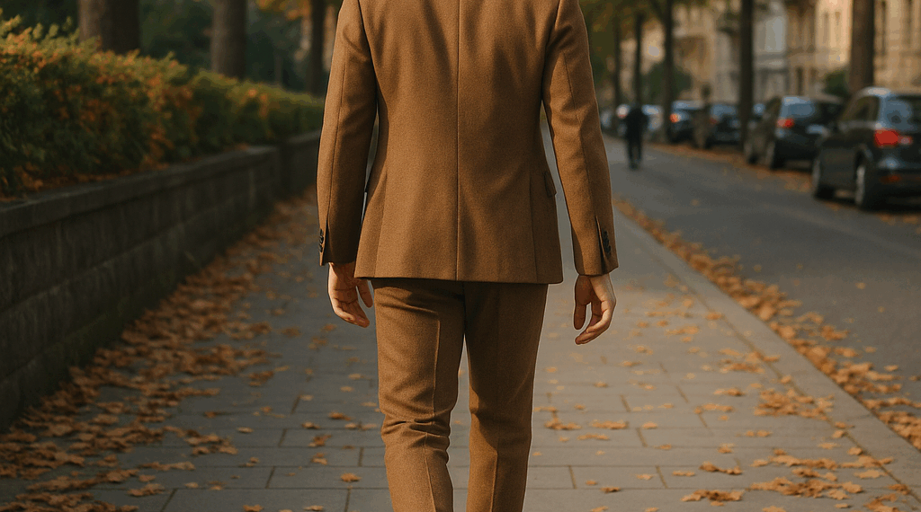 Los tenis blancos se llevan con pantalones elegantes en otoño 2025, según Emily Blunt