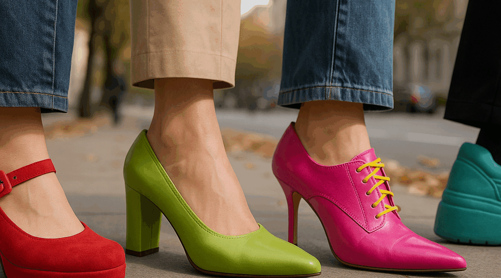 ¡Regresan! Los zapatos de colores que llevamos en los 2000 son tendencia en otoño 2025.