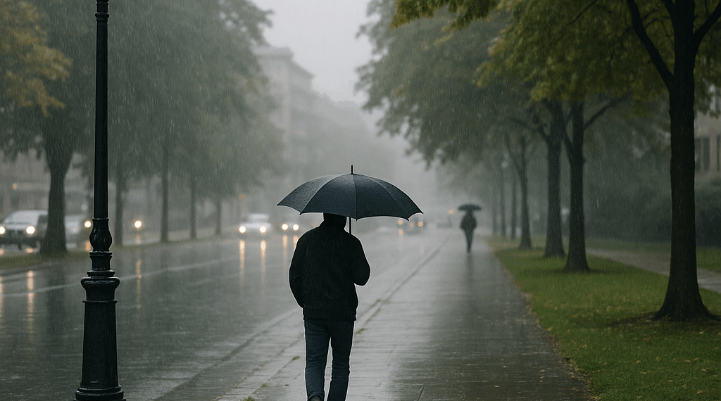 donde provocará lluvias este lunes 6 de octubre