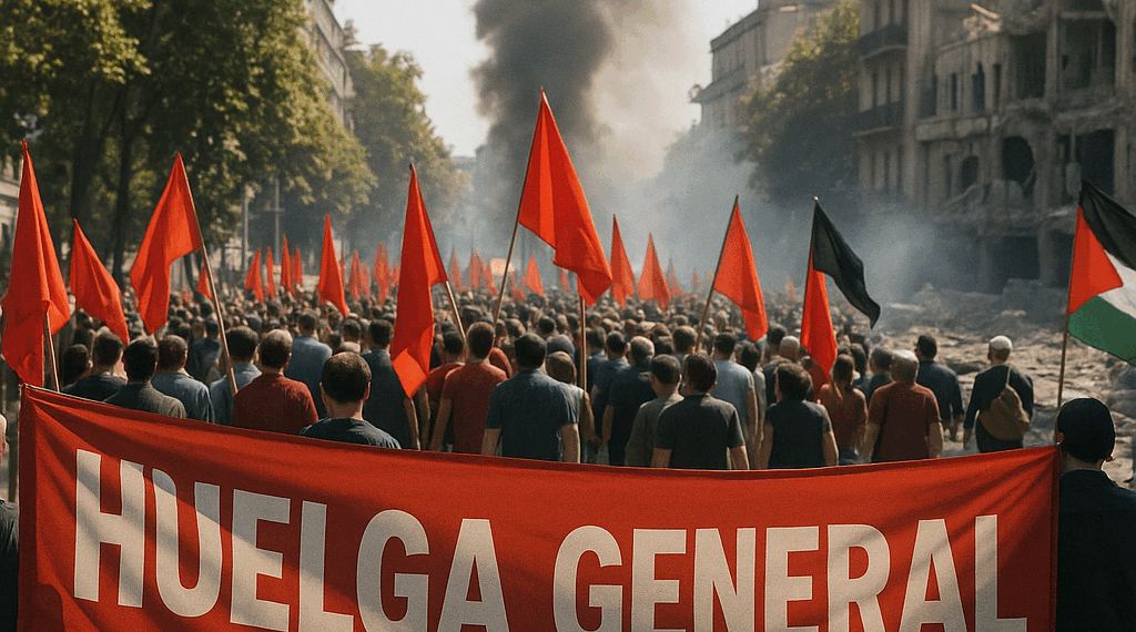 ¿Habrá huelga general el 15 de octubre? Paros, servicios mínimos y los cambios por la paz en Gaza