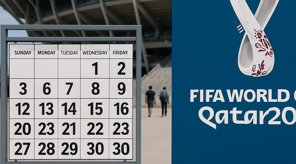 ¿Cambia fechas el Mundial?