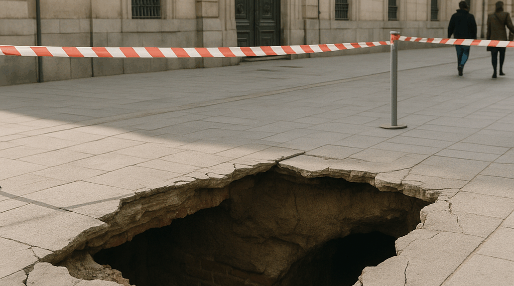 ¿Qué causó el derrumbe del edificio de Ópera, en Madrid, que ha dejado 4 muertos?