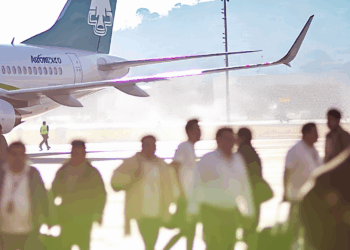 Aeroméxico, aterrizaje exitoso