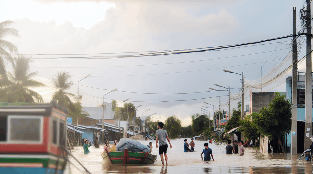 Asciende a 90 el número de personas muertas en Vietnam por las lluvias torrenciales