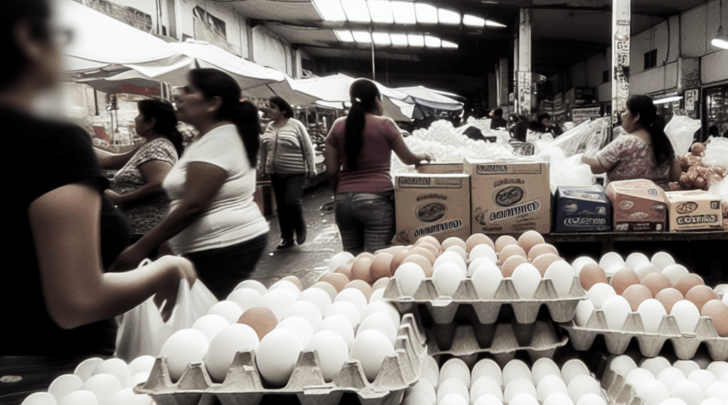 ¿Cuál es el precio del kilo de huevo en CDMX y Edomex?