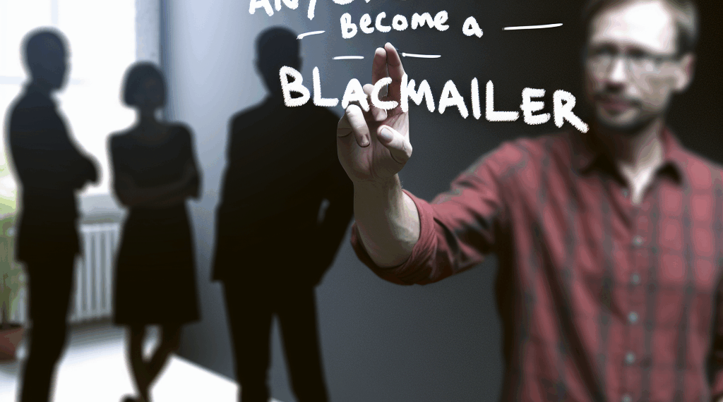 Ahora cualquiera podría ser extorsionador