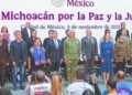 Invertirán 57,000 millones para pacificar Michoacán