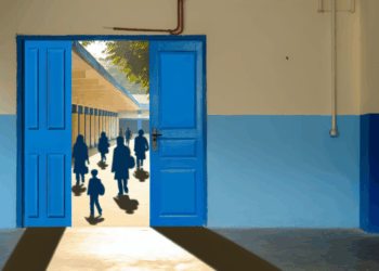 Tras una puerta azul, el poder transformador de la educación