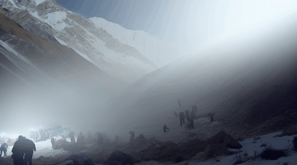 Dos avalanchas en Nepal dejan siete muertos y varios desaparecidos