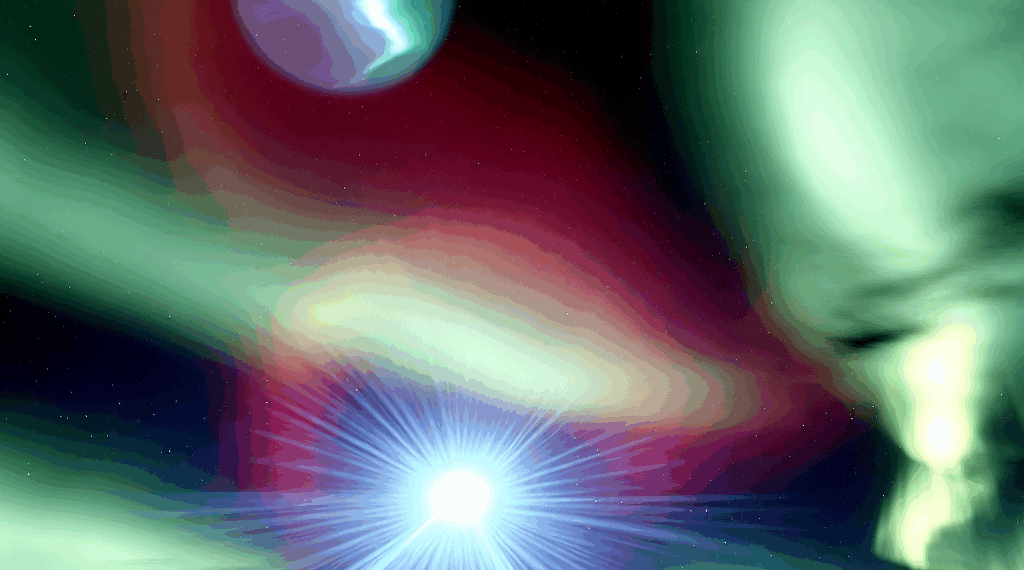 Así se tiñó el cielo del norte de México por tormenta solar