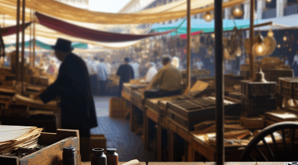 Foco en comercio y códices