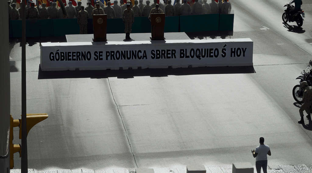 Gobierno emite mensaje por los bloqueos de transportistas hoy 24 de noviembre