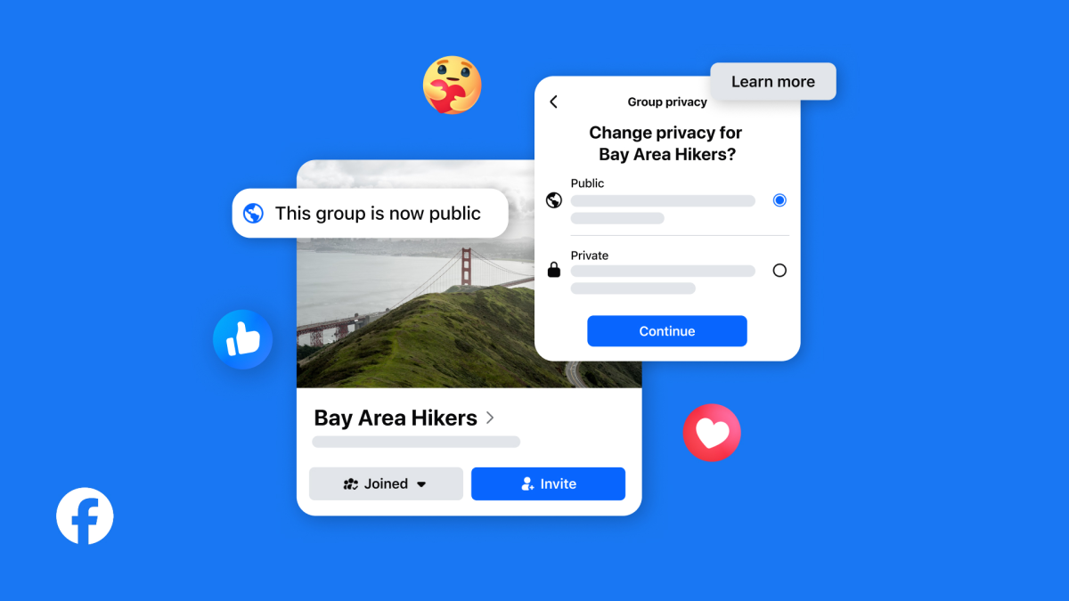 Grupos de Facebook públicos sin exponer publicaciones privadas ...