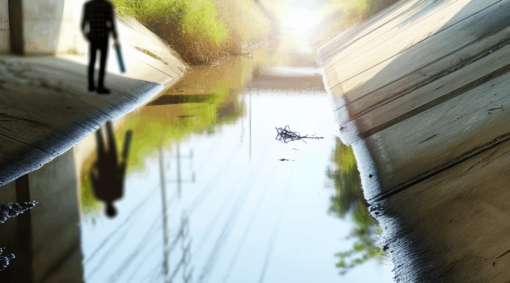 Encuentran cuerpo de hombre sin vida en canal de aguas negras en Naucalpan, Edomex