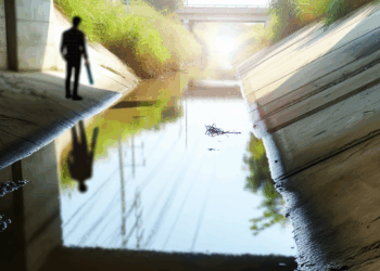 Encuentran cuerpo de hombre sin vida en canal de aguas negras en Naucalpan, Edomex