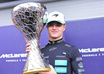 Lando Norris celebra en GP de Brasil sin intimidarse por las críticas