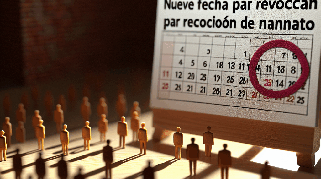 La nueva fecha para la revocación de mandato: el Congreso parece tenerlo claro