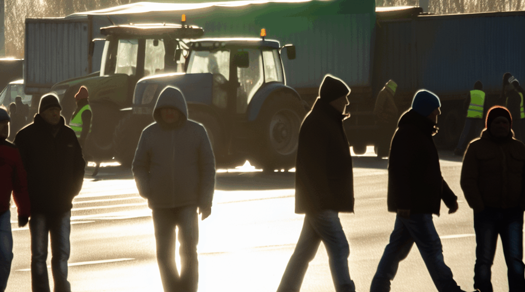 Bloqueos de transportistas y agricultores hoy 25 de noviembre en carreteras