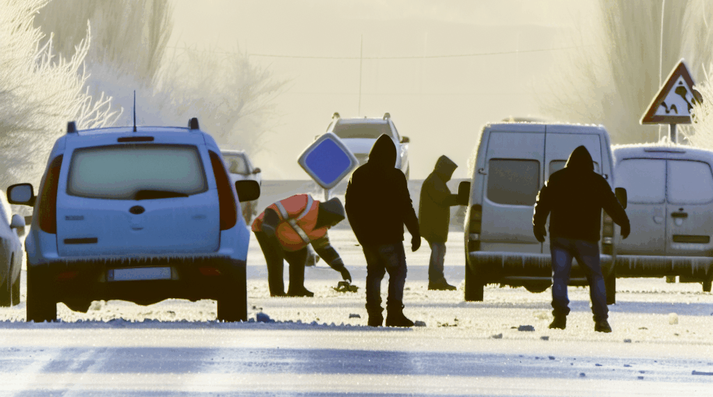 ¿Qué es la lluvia congelante y cómo evitar accidentes durante el invierno?