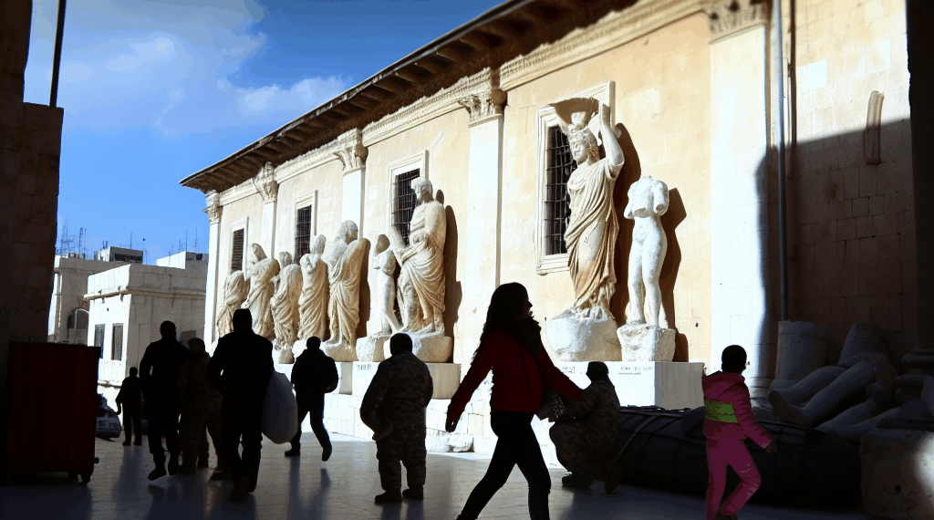 Siria investiga el robo de seis estatuas romanas del Museo Nacional de Damasco