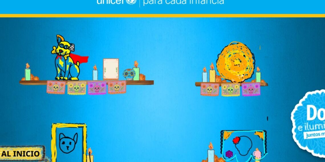 UNICEF convierte el Día de Muertos en una ofrenda viva por la niñez