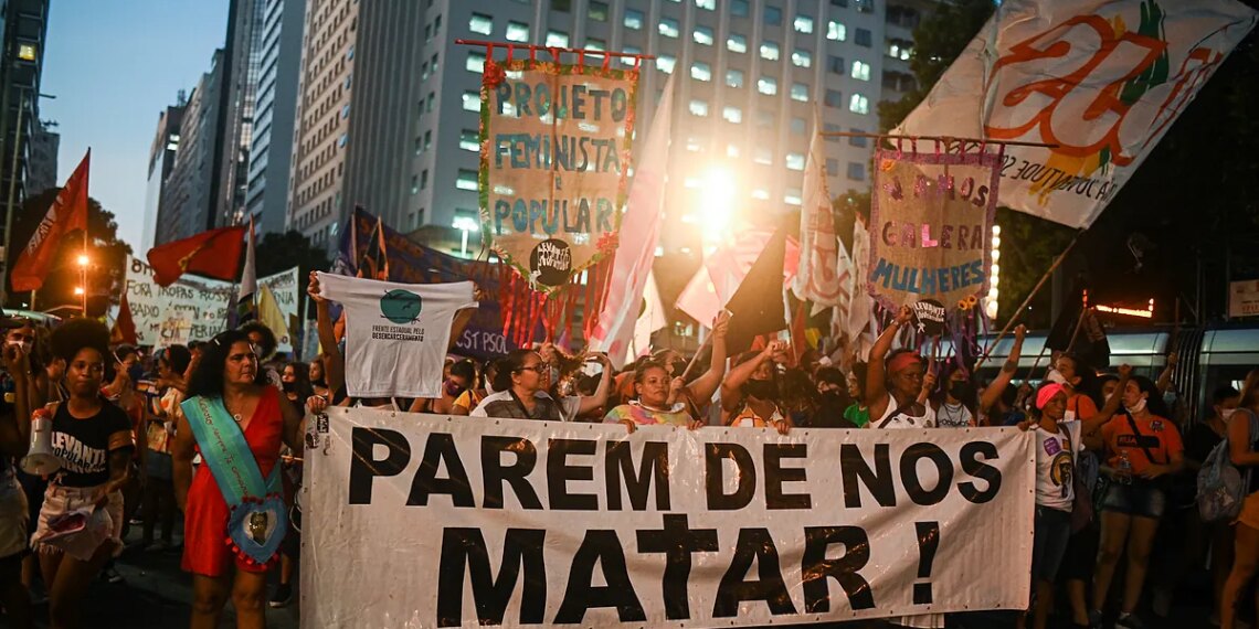 Brasil se enfrenta a una ola de feminicidios: una media alarmante de cuatro muertes diarias