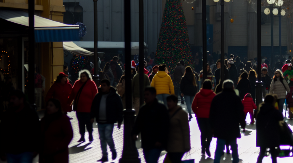 Luces de Navidad, sobras en la economía doméstica