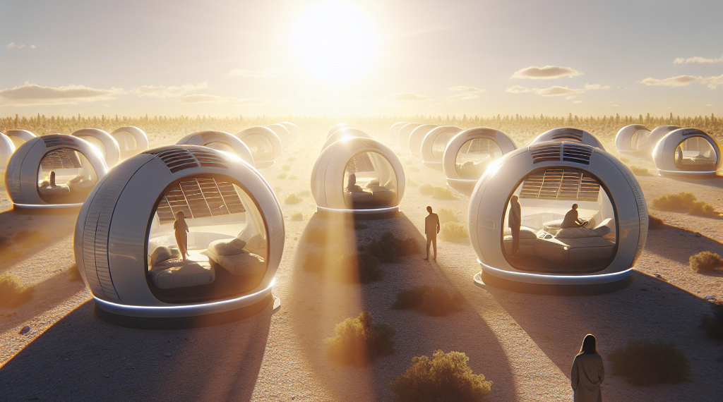 Ulmer Nest, las innovadoras cápsulas con energía solar como refugio para personas sin hogar