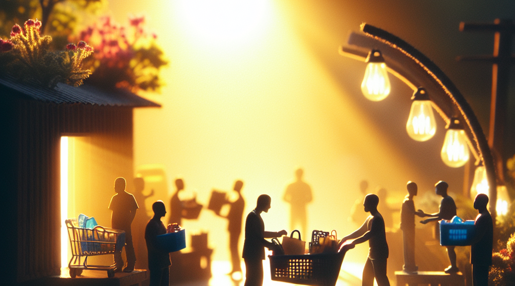 la tendencia de comprar y regalar artículos de segunda mano