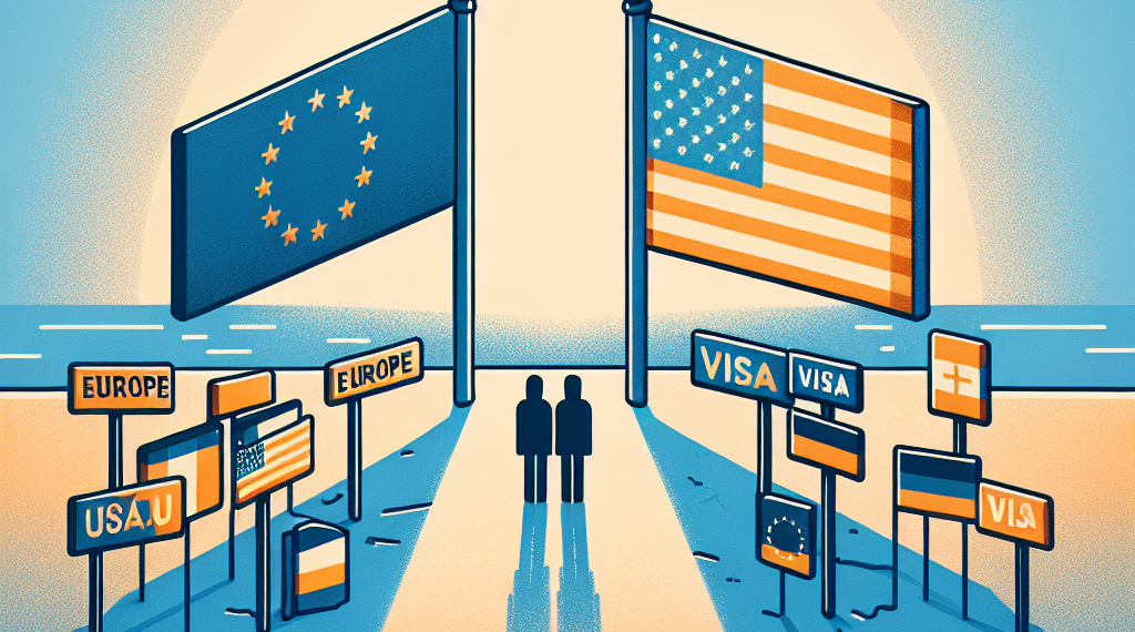 El conflicto de los visados abre un nuevo frente entre Europa y Estados Unidos