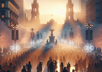 Inauguran Luces de Invierno 2025 en el Zócalo; conciertos, pastorelas y artesanías hasta enero