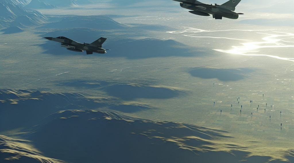 Milei presenta cazas F16 que compró a Dinamarca como "ángeles protectores" de Argentina