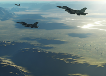 Milei presenta cazas F16 que compró a Dinamarca como "ángeles protectores" de Argentina