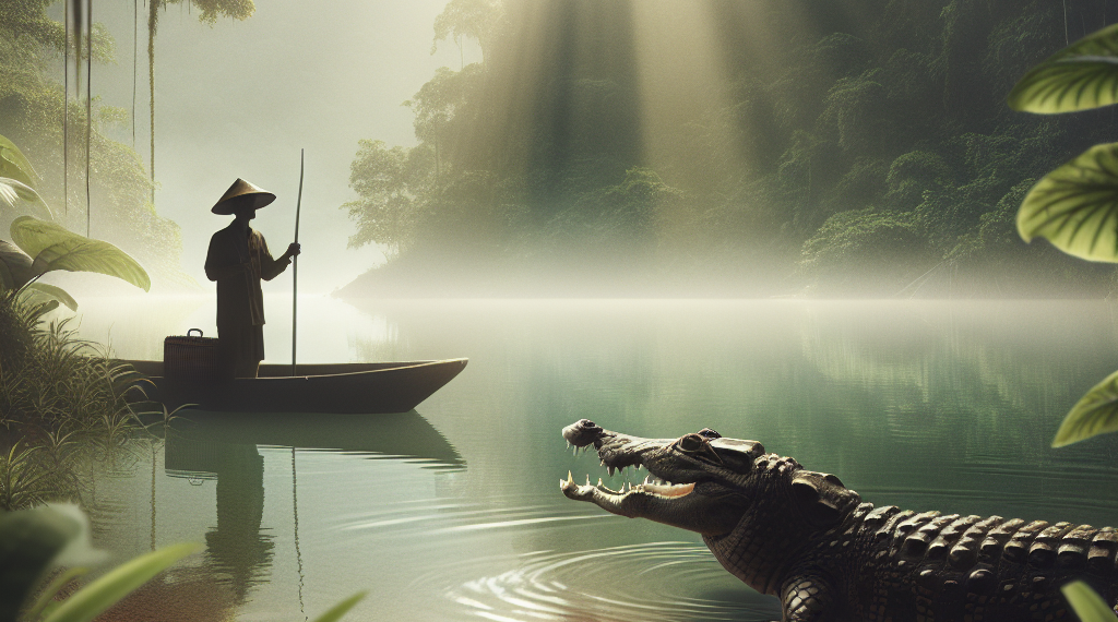 Muere Tamakún, domador de cocodrilos, a los 75 años