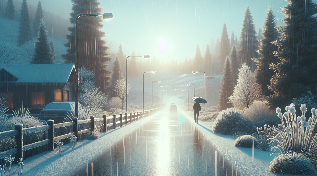 Frente frío 24 impacta con heladas, aguanieve y lluvias en esta regiones de México