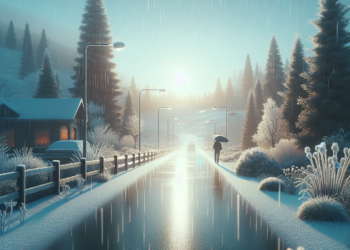 Frente frío 24 impacta con heladas, aguanieve y lluvias en esta regiones de México