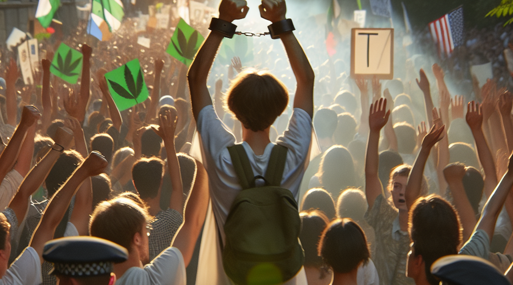 Greta Thunberg, detenida en Londres durante una protesta a favor de Palestina