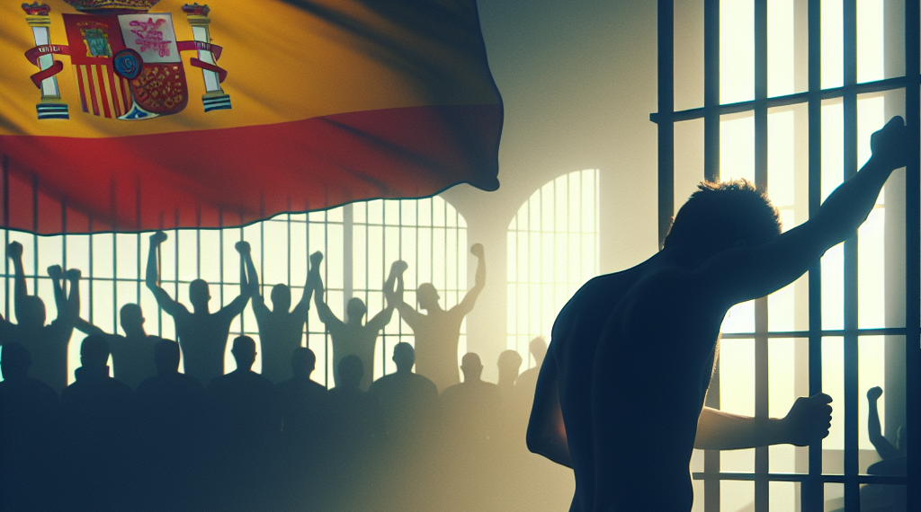 La indignación y la esperanza se mezclan entre los presos españoles de Maduro