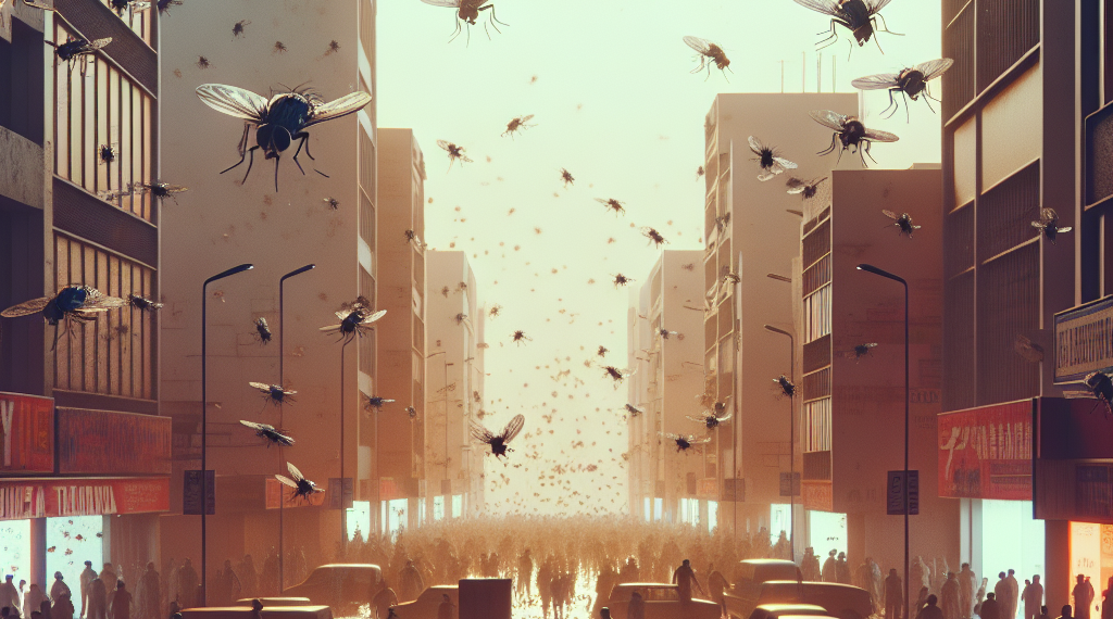 Moscas invaden fraccionamiento Florencia, Tizayuca, Hidalgo