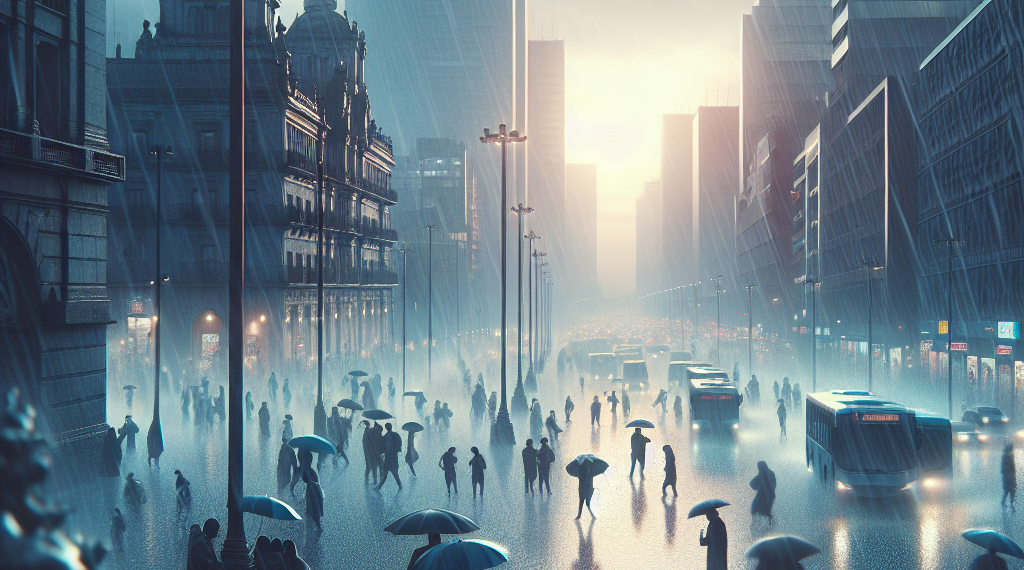 Vaguada polar y río atmosférico provocará lluvias y heladas en México