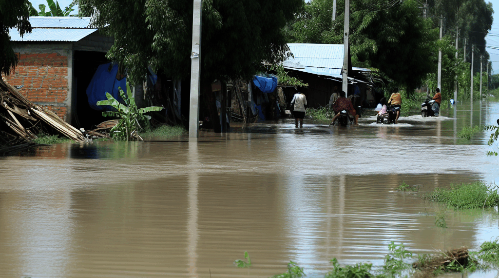 Al menos 1.000 muertos por la inundaciones en el sur de Asia