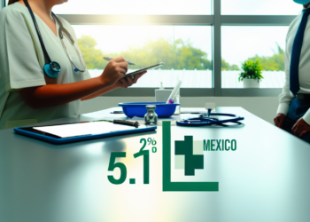 Mexico destina 5.2% del PIB a la salud; 0.9% lo aportan las familias con gasto directo y trabajo