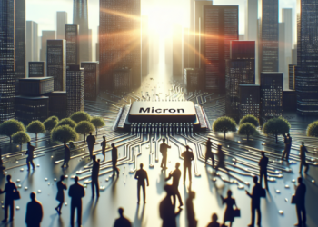 Micron Technology repuntó 10% y subieron empresas de IA