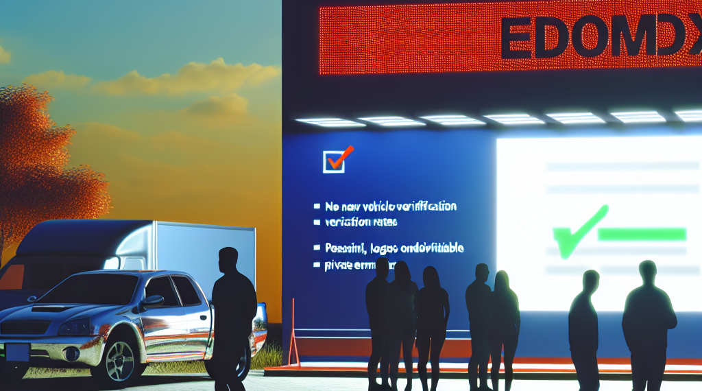 Nuevos costos de la verificación vehicular por holograma en Edomex